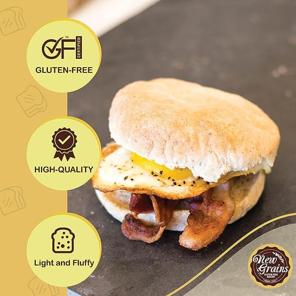 New Grains English Muffins [6 Pack] - 5