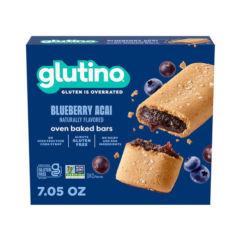 Glutino Blueberry Acai Breakfast Bars