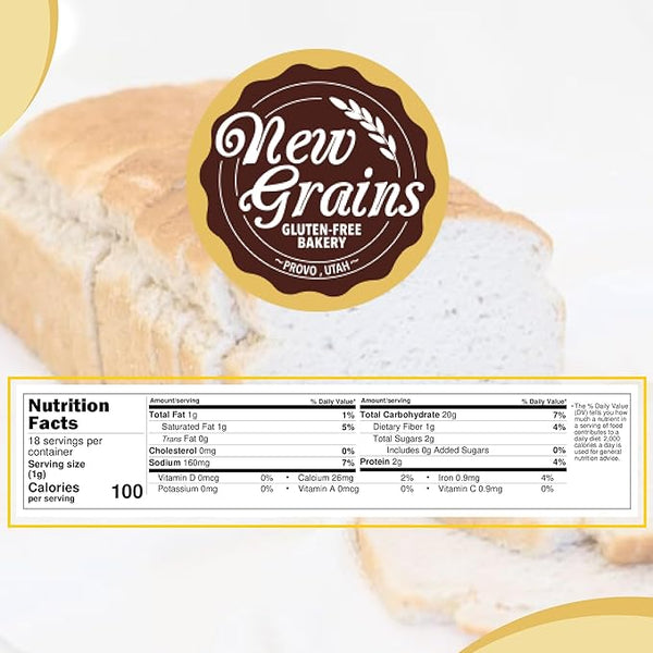 New Grains White Bread [Pack of 2] - 5