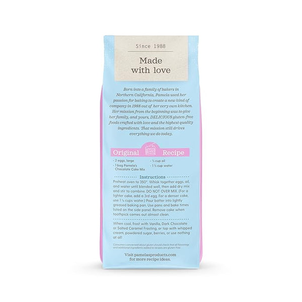 Pamela's Chocolate Cake Mix [6 Pack] - 4