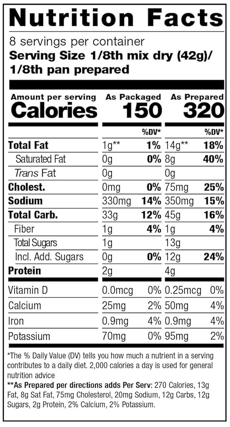 Pamela's Cornbread & Muffin Mix [6 Pack] - 4