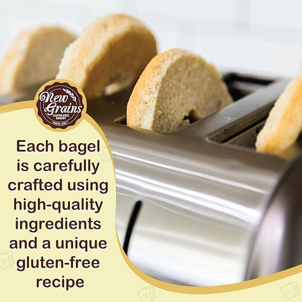New Grains Multigrain Bagels [3 Pack] - 4