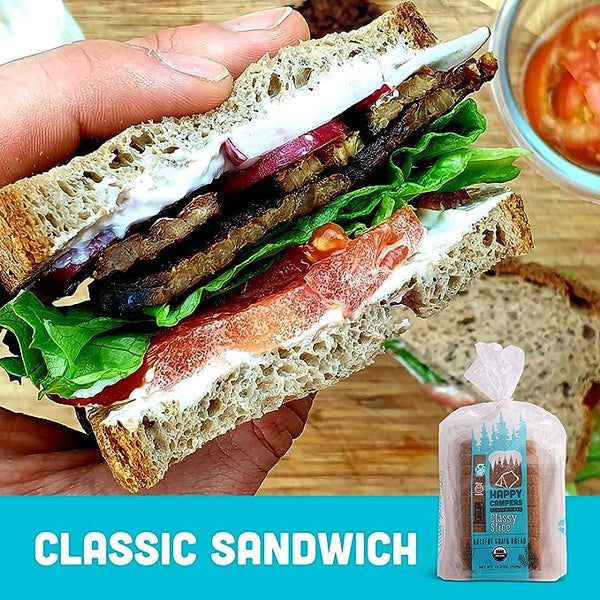 Happy Campers Gluten Free Classy Slice Bread - 10