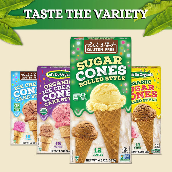 Let's Do Gluten Free Sugar Cones - 4