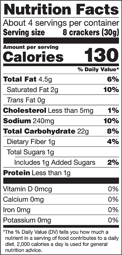 Glutino Vegetable Crackers - 5