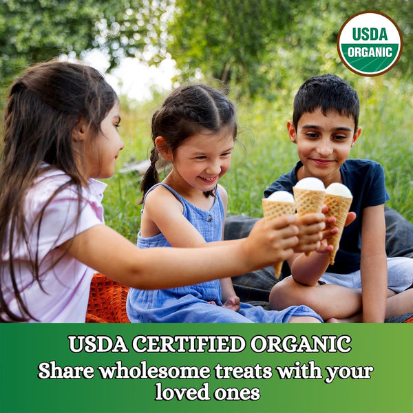 Let's Do Organic Sugar Ice Cream Cones - 4