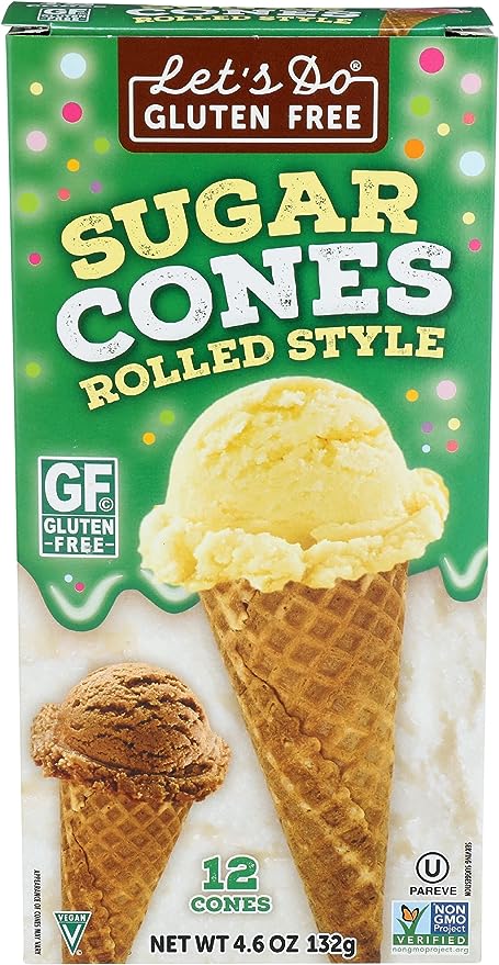 Let's Do Gluten Free Sugar Cones