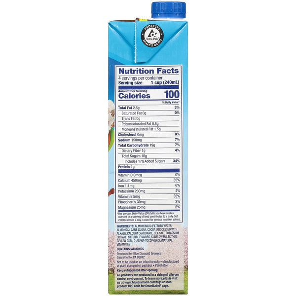 Almond Breeze Almond Milk, Chocolate (12 Pack) - 3