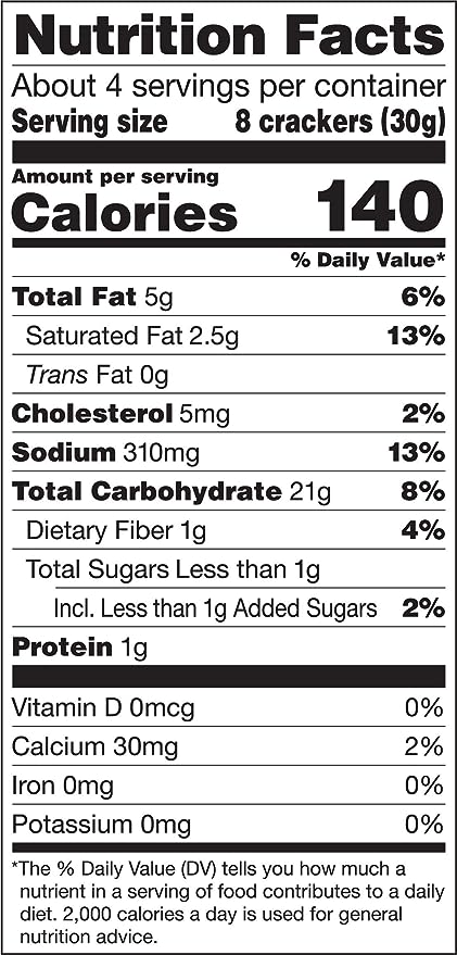 Glutino Cheddar Crackers - 4