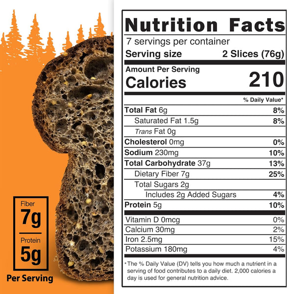 Happy Campers Gluten Free Buckwheat Molasses Bread - 2