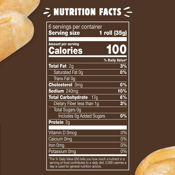 Udi's Classic French Dinner Rolls - 4