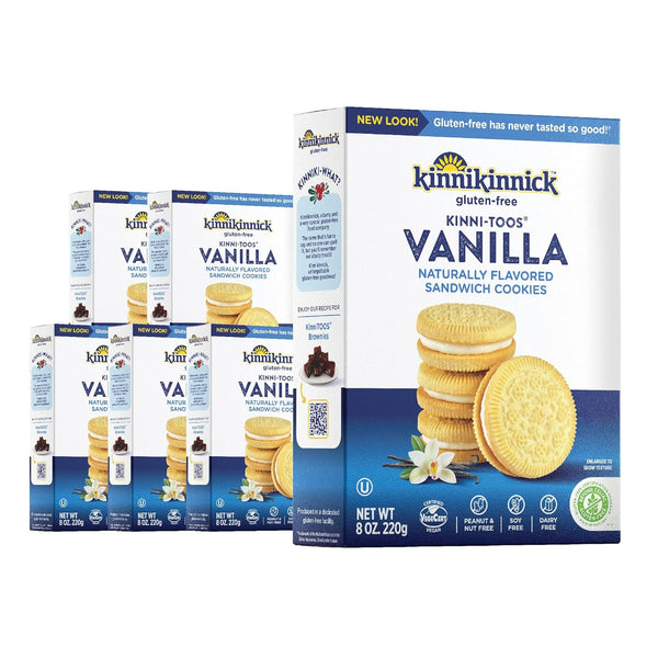Kinnikinnick KinniToos Vanilla Sandwich Cookies - 6