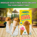 Let's Do Organic Sugar Ice Cream Cones - 3