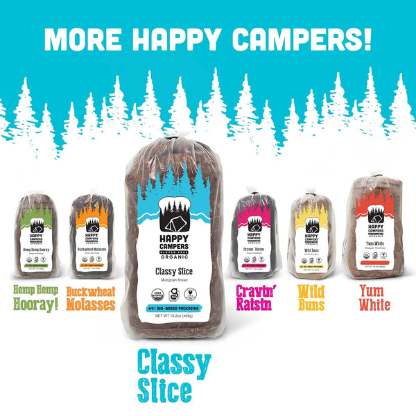 Happy Campers Gluten Free Classy Slice Bread - 7