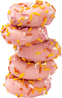Katz Strawberry Frosted Sprinkle Mini Donuts - 5