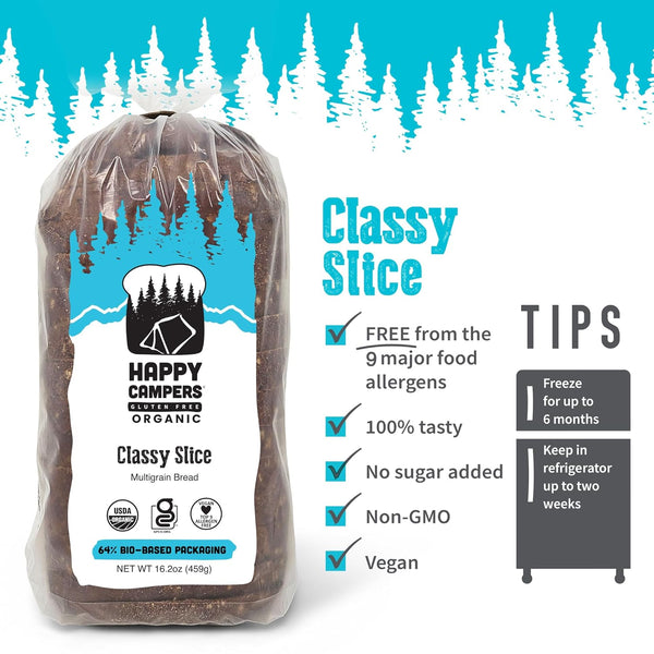 Happy Campers Gluten Free Classy Slice Bread - 3