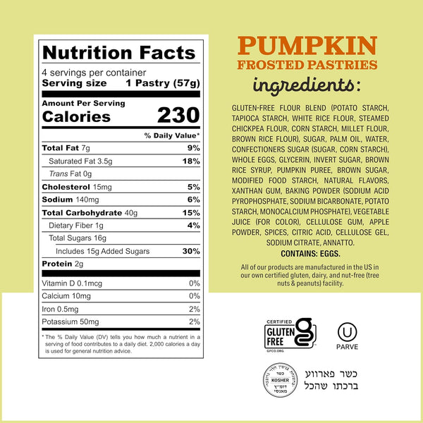 Katz Toaster Pastries - Pumpkin Cheesecake - 3