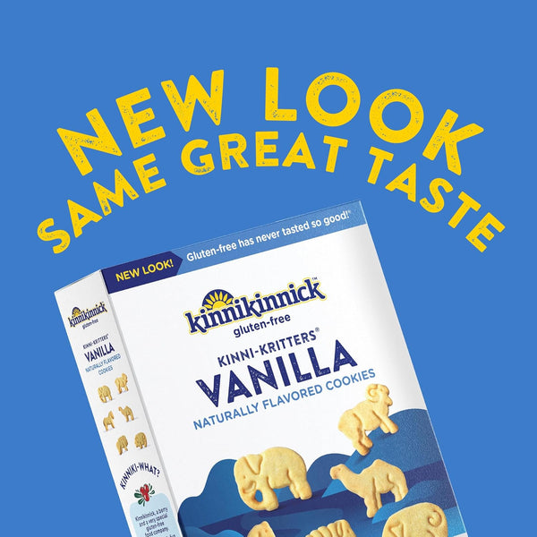 Kinnikinnick KinniKritters Animal Cookies Vanilla - 3