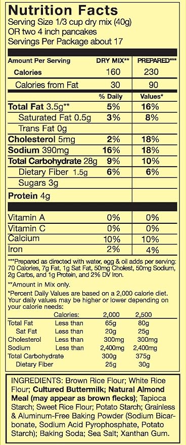 Pamela's Baking and Pancake Mix [6 Pack] - 4