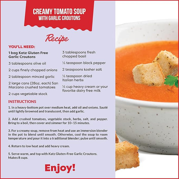 Katz Garlic Croutons - 3