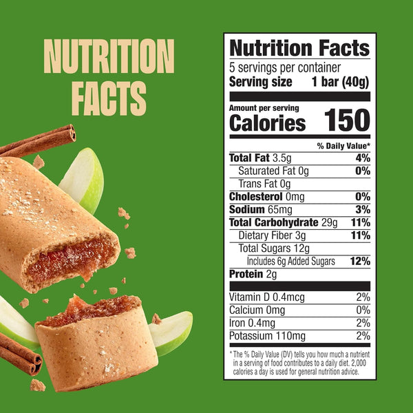 Glutino Apple Cinnamon Breakfast Bars - 2