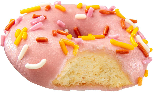 Katz Strawberry Frosted Sprinkle Mini Donuts - 4