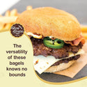 New Grains Hamburger Buns [3 Pack] - 4