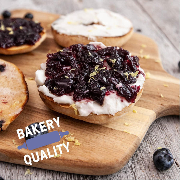 Carbonaut Gluten Free Lemon Blueberry Bagels - 8
