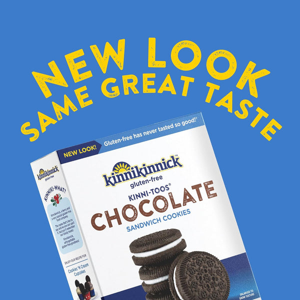 Kinnikinnick KinniToos Chocolate  Sandwich Cookies - 3