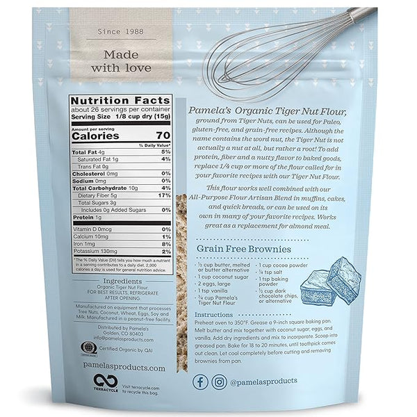 Pamela's Organic Tiger Nut Flour [6 Pack] - 4