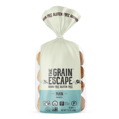 The Grain Escape Plain Bagels