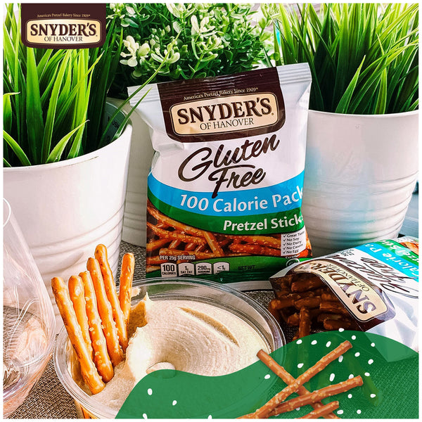 Snyder's of Hanover Pretzel Sticks - 8 Single Packs - Case of 6 - 3