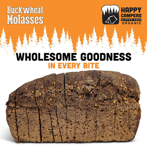 Happy Campers Gluten Free Buckwheat Molasses Bread - 7