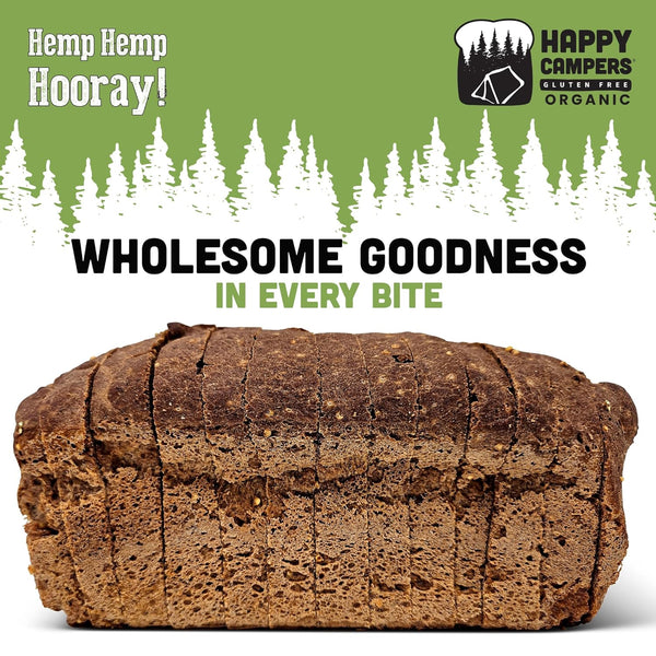 Happy Campers Gluten Free Hemp Hemp Hooray Bread - 6