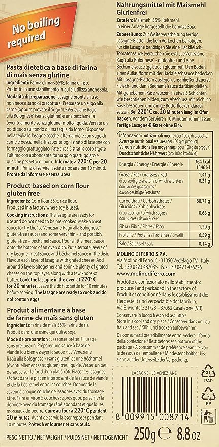 Le Veneziane Lasagne Sheets - 3