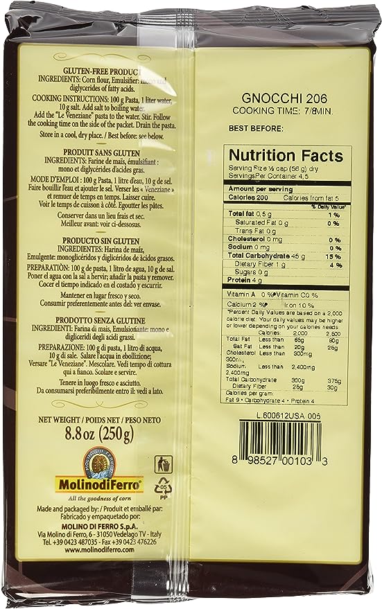 Le Veneziane Corn Pasta Gnocchi - 2