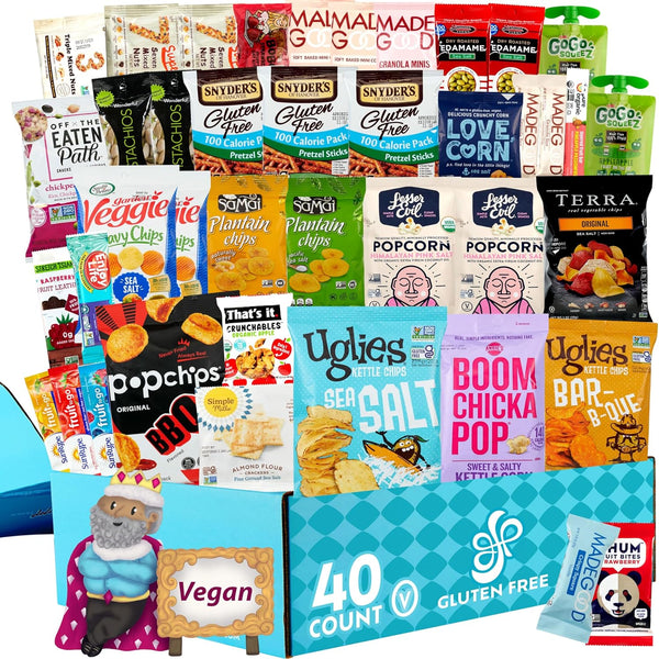 Snack Attack-  DELUXE Snack Box [40 Count] - 1