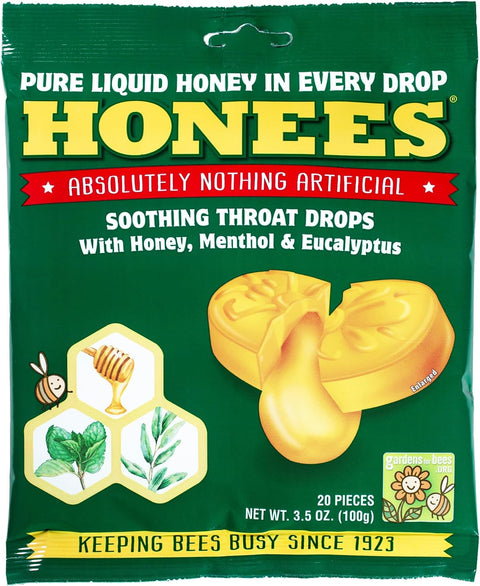 Honees Menthol Eucalyptus Drops