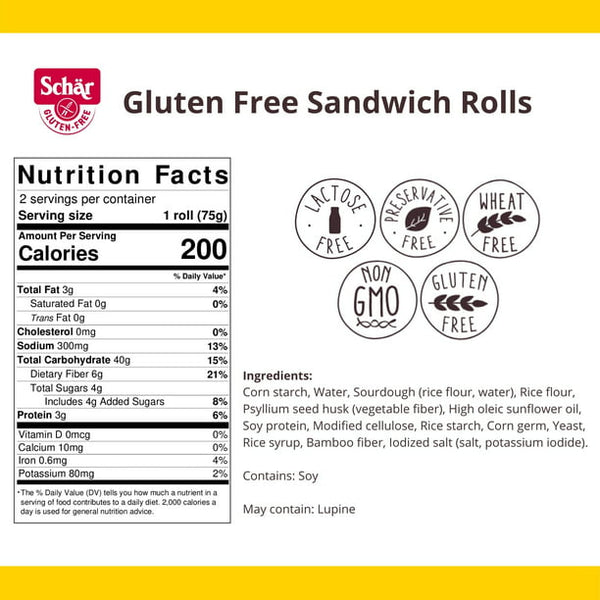Schar Sandwich Rolls - 5