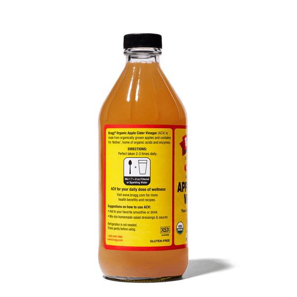 Bragg's Organic Apple Cider Vinegar 16 oz. Raw Unfiltered - 3