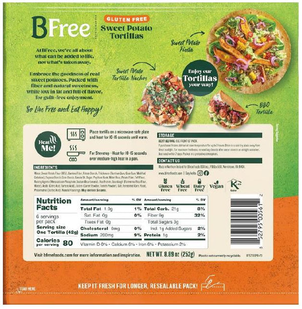 BFree Sweet Potato Wraps - 2