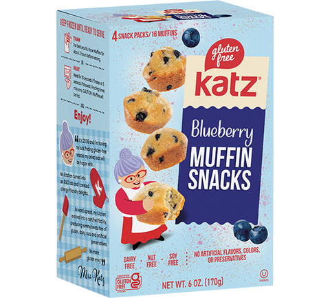 Katz Blueberry Muffin Snacks