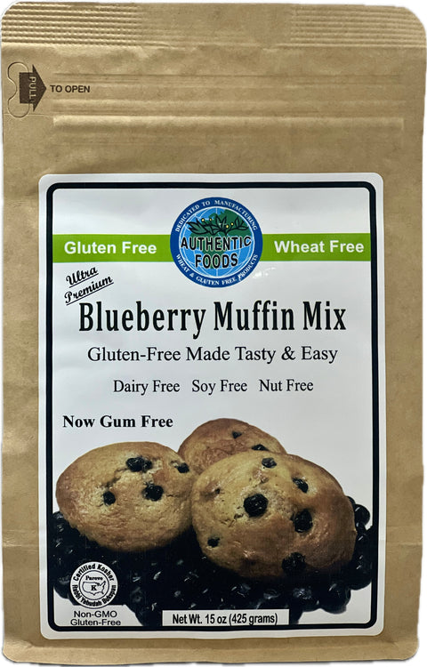 Authentic Foods Blueberry Muffin Mix