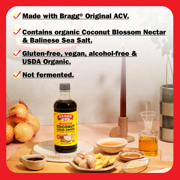 Bragg's Organic Coconut Liquid Aminos 16 oz - 5