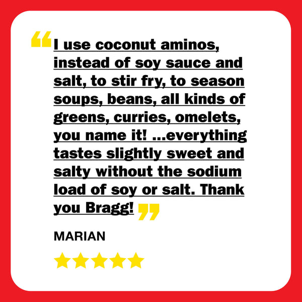 Bragg's Organic Coconut Liquid Aminos 16 oz - 7