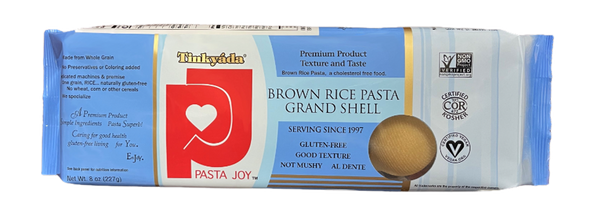 Tinkyada Brown Rice Pasta, Grand Shells | GlutenFreePalace