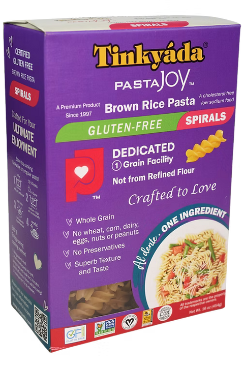 Tinkyada Brown Rice Pasta SPIRALS