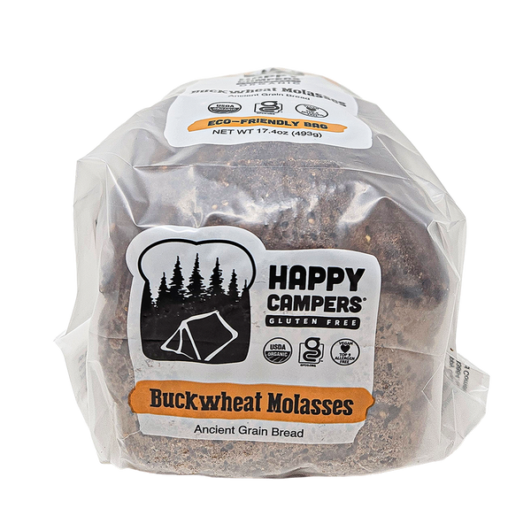 Happy Campers Gluten Free Buckwheat Molasses Bread - 13