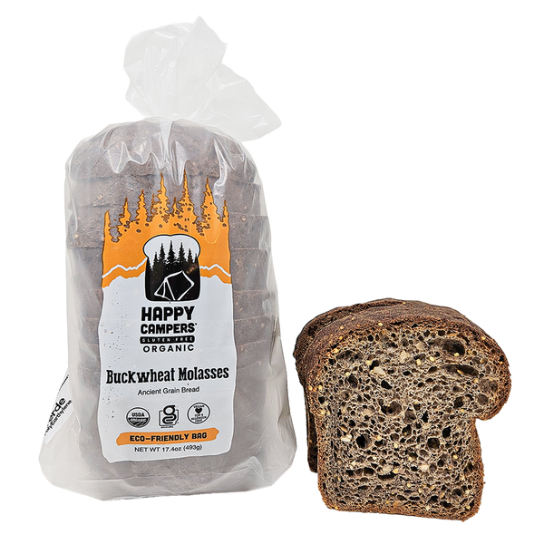 Happy Campers Gluten Free Buckwheat Molasses Bread - 9