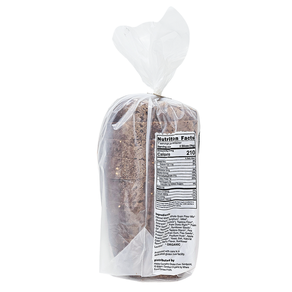 Happy Campers Gluten Free Buckwheat Molasses Bread - 12